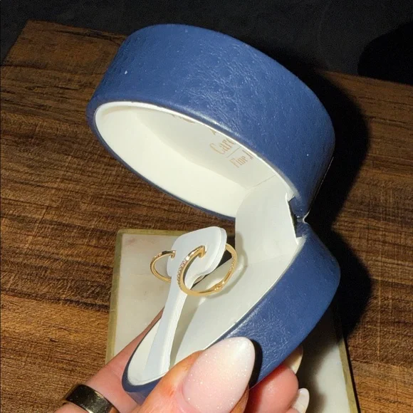 Gold Hoop Earrings - Picture 2 of 2